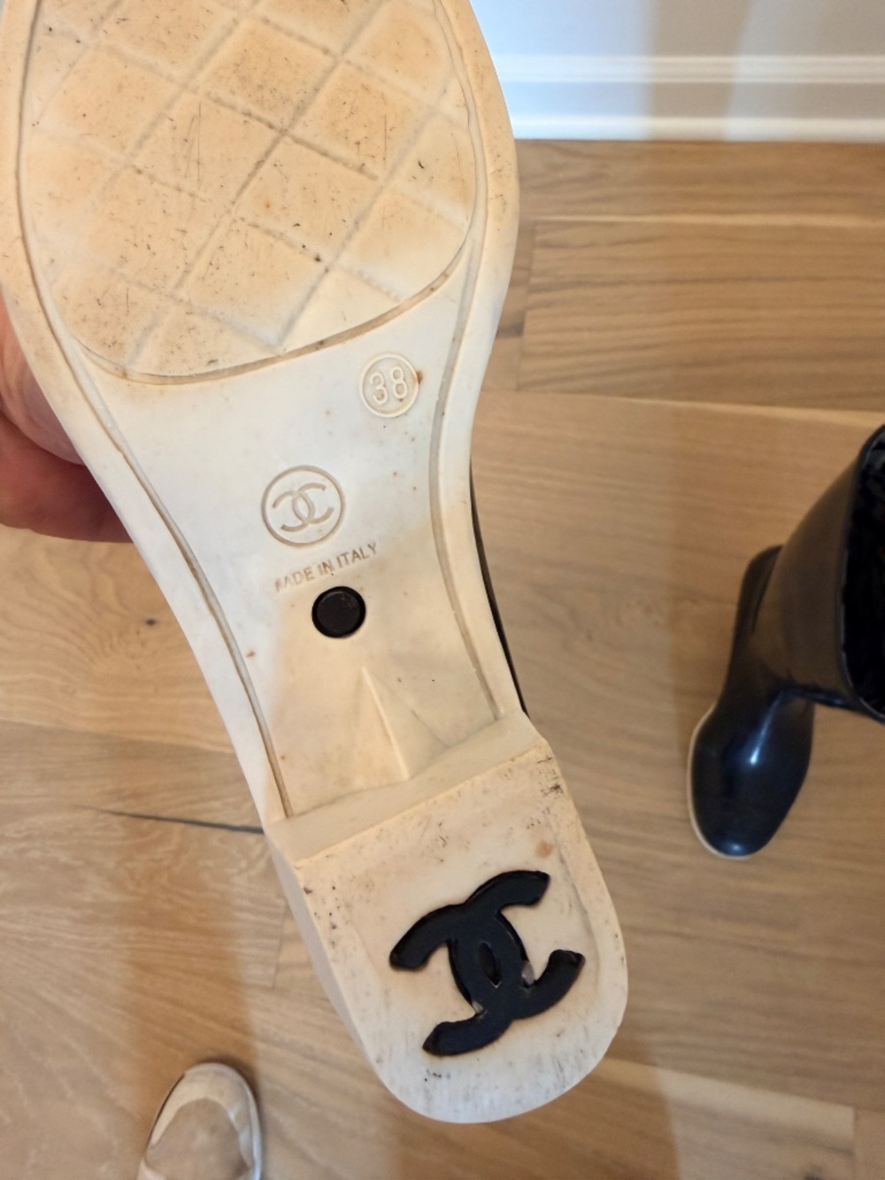 Chanel Rainboots - Picture 3 of 3